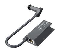 Adattatore Ethernet per Sta-rlink Rectangle Dish Satellite Internet V2, Star-link a RJ45 Gigabit Ethernet, connessione di rete veloce e stabile per Star-link Actated Gen 2, nero