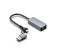 Adattatore Ethernet RJ45 da tipo C a tipo A a 2,5 G, adattatore LAN Ethernet per PC portatile