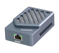 Adattatore Ethernet Thunderbolt 3 a 10G RJ45, 10GbE per connessioni di rete ad alta velocità con cavo TB4, supporta 10/5/2.5/1Gb/s 100Mb/s Base-T, compatibile con Thunderbolt 3/4/5 USB4