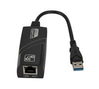 Adattatore Ethernet USB 3.0 - Scheda Di Rete Gigabit 1000, Accesso Ad Alto Dati, Costruzione Compatta, Ampia Compatibilità | Connessione Di Rete Sicuro con I Computer Portatili, L