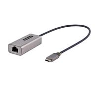 Adattatore USB-C a Ethernet Gigabit StarTech.com 5000 Mbit/s Nero Grigio