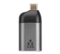 Adattatore Ethernet USB C a RJ45, 2500 Mbps, Tipo C LAN per Notebook, PC, TV, Linux