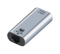 Adattatore Ethernet USB C1000Mbps da Type-C a porta RJ45, scheda di rete LAN cablata Gigabit per PC desktop, laptop e smartphone.