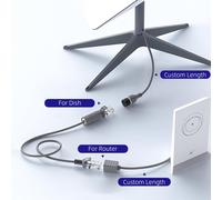 Adattatore Ethernet Uso Esterno per Starlink per Gen 2 0 3 Metri Cavo Impermeabi