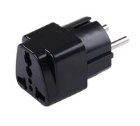 Adattatore European Travel Thorn - Convertitore universale UE negli Stati , adattatore per presa elettrica compatibile con prese americane | Adattatore da viaggio portatile per prese