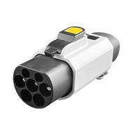 Adattatore EV da 32 A a connettore di ricarica GBT EVSE da 250 V compatibile con tutte le auto standard GBT(Tesla to GBT black)