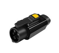 Adattatore EVqiaoyi NACS for EV di tipo 1 da 50 A a 11 kW, da batteria a convertitore for EV di tipo 1 con controllo della temperatura for una ricarica sicura(Functional Black)