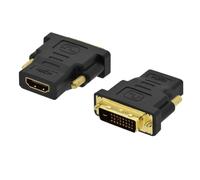 Adattatore Ewent EC1371 DVI-D 24+1 HDMI Nero Adattatore Ewent EC1371 DVI-D 24+1 HDMI Nero