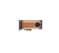 Adattatore express M.2 verso PCI - QNAP QM2-2P-244A - Misto - Colore rame