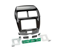 Adattatore facciata 2-DIN per Citroen C4 / Peugeot 4008 pianoforte nero