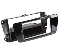 Adattatore facciata 2 DIN per con tascabile Seat Ibiza 2008 > pianoforte nero