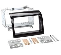 Adattatore facciata 2-DIN per Fiat Ducato/Citroen Jumper nero pianoforte
