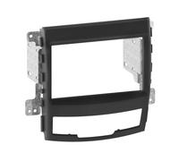 Adattatore facciata 2 DIN per Sangyong Korando 2010 > 2013 nero