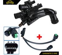 Adattatore Fascio + Termostato Flangia Acqua Sensore Joint per 1.4 1.6 Vti