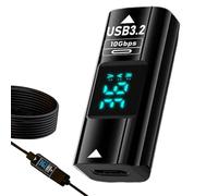 Adattatore femmina USB C - Convertitore USB A a USB C, ricevitore per tastiera per auto | Accoppiatore femminile bidirezionale di tipo C per laptop, telefono e PC, connettore USB durevole coppia
