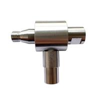 Adattatore filettato da 1 pz for punte diamantate da trapano diamantato Filettatura maschio da M22 a femmina M22 con connettore giunto for raccolta polvere(Metal shell)