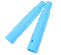 Adattatore Filettato in Plastica Tipo Americano 2 Pezzi, per Scopa e Panno | Connessione Sicura e Stabile, Filetto, per Manutenzione Domestica e Interventi di Riparazione