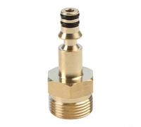 Adattatore filettato maschio M22 per tubo flessibile idropulitrice, strumento di conversione rapida compatibile con AR Leach Four Series, ottone con supporto pressione 220 bar (per lavor)