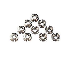 Adattatore filettatura Hama Tripod Conversion Bushings acciaio inox 1/4 3/8 10 pezzi