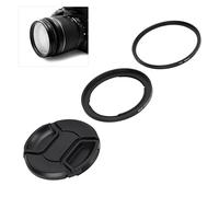 Adattatore Filtro da 67 Mm, Filtro UV HD per Fotocamera e Kit Copriobiettivo, Anello Filtro Protettivo Set Copriobiettivo per Fotocamere SX40 / SX50 / SX60 / SX70
