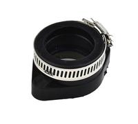 Adattatore flangia collettore per moto da cross per carburatore di ricambio adatto per Mikuni VM24 26 28 mm realizzato in gomma e alluminio