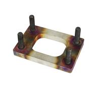 Adattatore flangia collettore turbocompressore Garrett in acciaio inox T25...