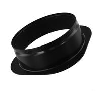 Adattatore flangia quadrata a rotonda ad alta resistenza per collegamento del condotto di ventilazione, design liscio a bassa resistenza per prese d'aria montate a parete in impianti idraulici di