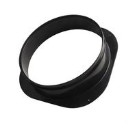 Adattatore flangia quadrata a rotonda ad alta resistenza per collegamento del condotto di ventilazione, design liscio a bassa resistenza per prese d'aria montate a parete in impianti idraulici di