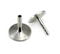 Adattatore flangiato KF40 in acciaio inossidabile 304 for raccordi a barbiglio for tubi flessibili for vuoto (giunto connettore adattatore flangiato for tubi flessibili for vuoto)(KF40-6(joint dia.))