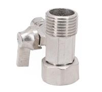 Adattatore for acqua di alimentazione RO da 1/2" a 1/4" con valvola a sfera di intercettazione, rubinetto a T B, tubi for acqua calda e fredda, accessori for la casa