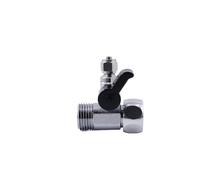Adattatore for acqua di alimentazione RO senza testa da 1/2" a 1/4" con valvola a sfera, rubinetto di intercettazione, raccordo for valvola a sfera, collegamento filtro acqua RO