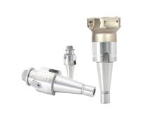 Adattatore for alloggiamento fresa frontale NT30 NT40 FMB22 FMB27 FMB32 FMB40 Portautensile for fresa frontale M12 M16 for macchine utensili CNC(NT50-FMB22-100L)