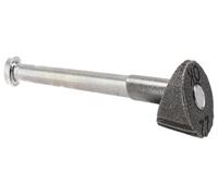 Adattatore for attacco manubrio bicicletta, bullone a cuneo, estensione for attacco forcella bicicletta cromata argento da 0,88 pollici a 6,69 pollici for bici da strada e da città