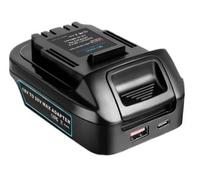 Adattatore For Batteria MT20DL, Compatibile Con Makita, Da 18 V A, Compatibile Con Elettroutensili DEWALT Da 20 V (porta USB PD QC3.0 Inclusa). Batteria Non Inclusa.