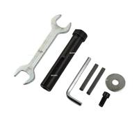 Adattatore For Biella Da 3 Pezzi Con Set Di Chiavi M10 M14 Adattatore Da 100 Mm A 19 Mm For Smerigliatrice Angolare In Smerigliatrici For Lucidatrici A Tamburo(M14)