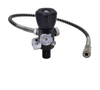 Adattatore for bombola subacquea con valvola DIN, regolatore con manometro, stazione di riempimento for bombola d'aria(5-8 18UNF)