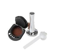 Adattatore for capsule compatibile con crema Dolce Gusto, originali Nespresso for macchina da caffè Piccolo XS Genio 2(Light green)