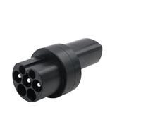 Adattatore for caricabatterie EV di tipo 2 da CA 40 A CC 250 A, convertitore di connettore di ricarica for veicoli elettrici for modelli S/X/3/Y EVSE(DC 250A)