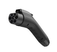 Adattatore for caricabatterie EV GB/T EVSE femmina, convertitore for caricabatterie EV 16A 32A for stazione di ricarica for auto GBT(32A 1P 7KW,Black)