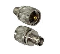 Adattatore for connettore da 2 pezzi Spina maschio UHF PL259 a convertitore coassiale RF terminale jack femmina TNC