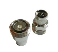 Adattatore for connettore RF da 7/16 DIN L29 maschio a L16 N femmina ad angolo retto a 90 gradi tipo L in rame DIN maschio a N maschio 50ohm(DIN-K N-J)