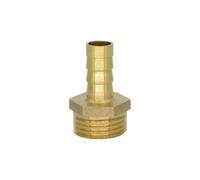 Adattatore for connettore tubo filettato maschio portagomma in ottone PC dritto