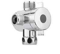 Adattatore for deviatore for soffione doccia multifunzione a 3 vie G1/2, connettore adattatore for interruttore a tre funzioni, adattatore a T(Type 2)