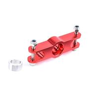 Adattatore for eliche, lama filettata, albero da 5 mm/6 mm/8 mm, clip for elica pieghevole for aereo RC, drone da corsa, ala fissa, accessorio fai da te(5mm Red)