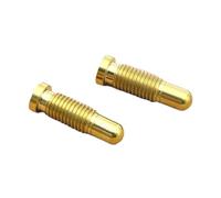 Adattatore for leva freno a mano in lega TC4 CNC for bicicletta da strada MTB, colore oro, nero e colorato(2pcs gold)
