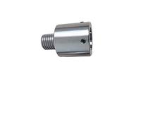 Adattatore for mandrino for la lavorazione del legno alla filettatura M33X3.5 con attacco conico Morse MT2 n (Color : M33-1inch 8TPI)