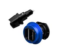 Adattatore for mozzo volante Pacchetto QR2 Pro (tipo C) Sgancio rapido Fanatec QR2 Pro lato ruota e lato base QR2 (porta tipo C) Adattatore base mozzo ruota (pacchetto QR2 Pro)(Qr2pro Bundle-blue)