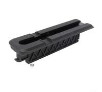 Adattatore for pinne a sgancio rapido for paddleboard, tipo a pressione, distribuzione 'acqua, convertitore del timone di, nero, 166 mm, for sport acquatici