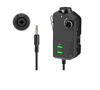 Adattatore for preamplificatore audio AD2 XLR/6,35 mm con for microfono interfaccia for chitarra Phantom 48V Attrezzatura per podcast