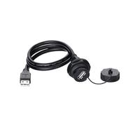 Adattatore for presa da pannello USB2.0 USB3.0, presa femmina impermeabile, cavo di prolunga, connettore dati con cavo da 0,2 m a 0,5 m(USB2 M to F (0.5m))
